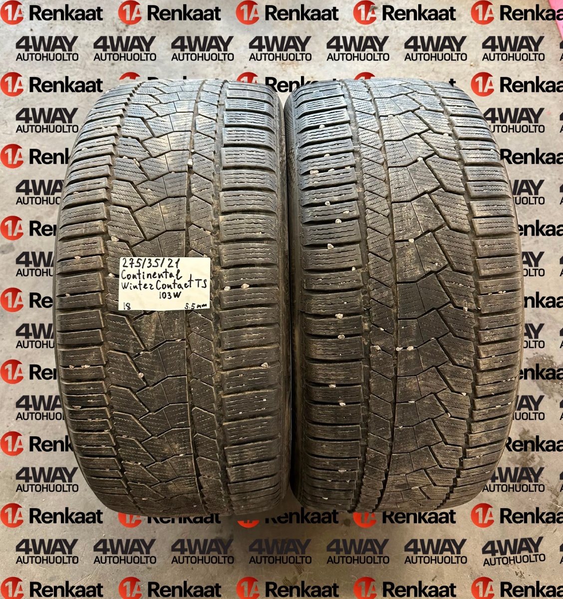 lamellrehv Continental Conti Winter Contact TS 850P